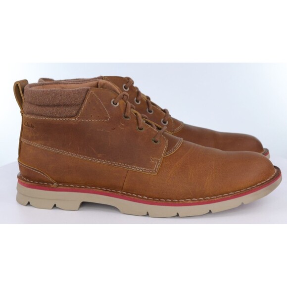 Clarks Varick Hill $150 Men\'s Chukka Boots Size 12 M Leather Tan main image 10